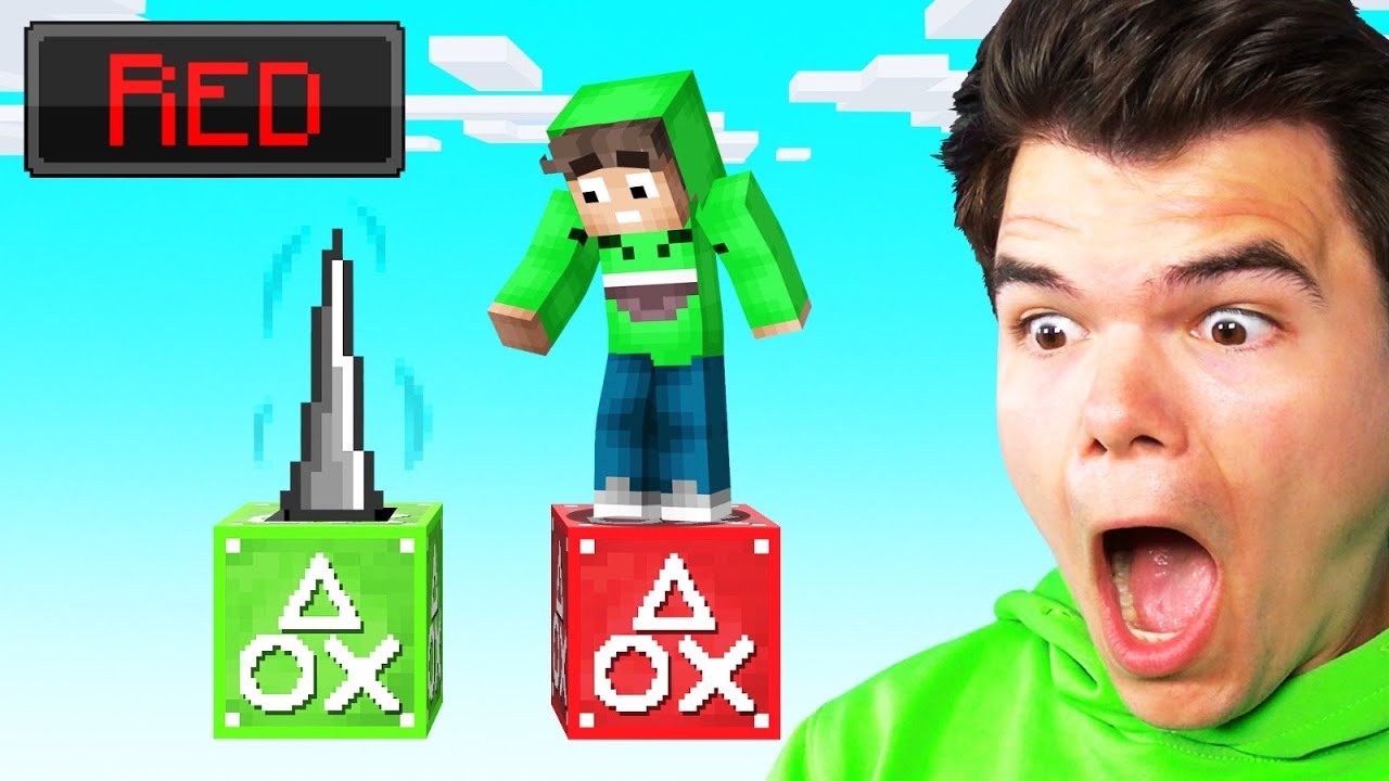 One Block SQUID GAME In Minecraft…
