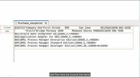 Oracle Data Integrator (ODI) 12c Developer Course : Complex File: Introduction