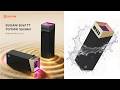 BUGANi Brief TT Portable Bluetooth Speaker with RGB Lighting Effect