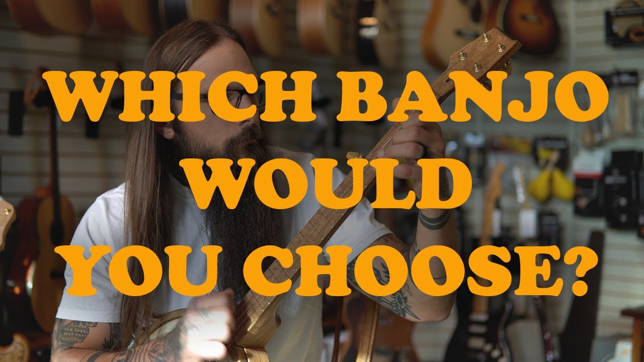 Which banjo would you choose? At @fretboardjournal Summit with