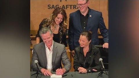 CA law protects actors from AI replicas