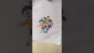 Doremon drawing #shorts