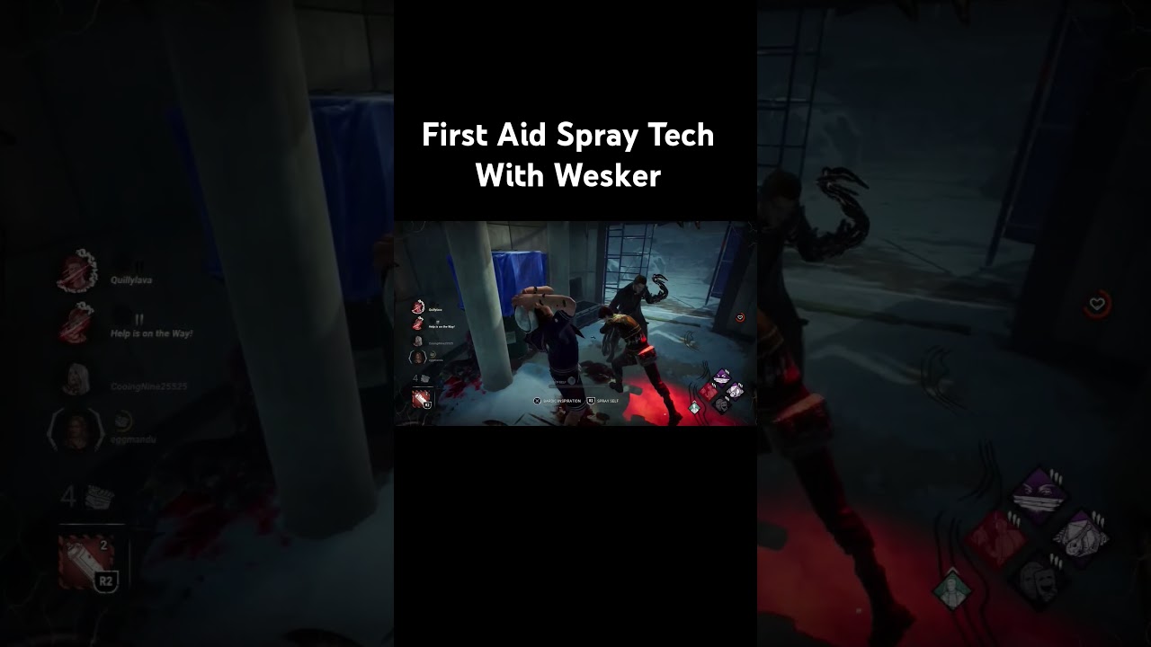 First Aid Spray Tech with Wesker