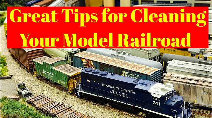 Great Tips for Cleaning Your Model Railroad