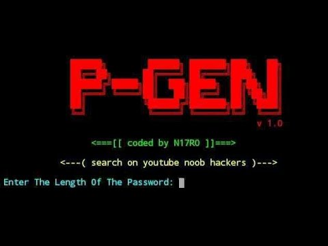 How to install p-gen in Termux and generate password?