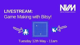 Game Making with Bitsy with the National Videogame Museum