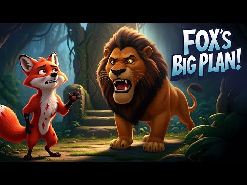 Clever Fox Outsmarts Cruel Lion English Moral Stories Bedtime Stories Kidsstories