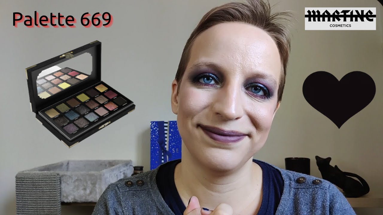 Palette 669 de Martine Cosmetics + Test fond de teint Rare Beauty Full face YouTube