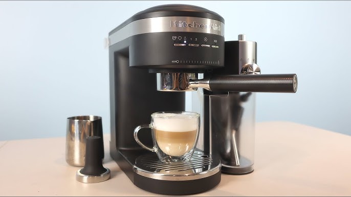 Puesta en marcha de la cafetera espresso KitchenAid