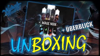 MAGE NOIR - KICKSTARTER (1) UNBOXING + Überblick