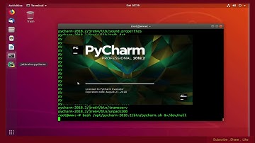 How To install PyCharm On Ubuntu 18.04 LTS