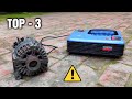 3 Simple Inventions with Car Alternator