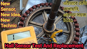 Hall Sensor Test Hub Motor/#HallSensor#HubMotor#BldcHubMotor#Okinawa