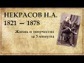 Николай Некрасов хронологическая таблица жизни и творчества