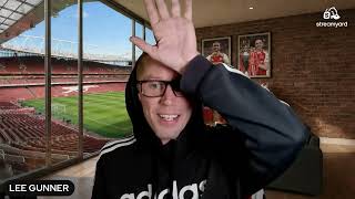 ARSENAL 3-0 LILLE (CAUTIOUS LEE GUNNER FAN CAM) TIMBER WOW
