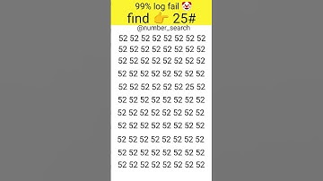 find number 25 #shoot #shortvideo #wordpuzzlegame #puzzle #wordpuzzle #number #gk #yt