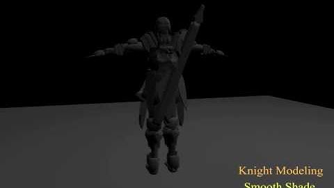 My Knight Character For Computer Animation Produciton ( Maya ) [HQ] by Elvis Ngeow