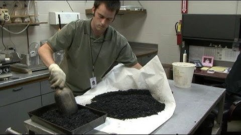 Asphalt Sample Splitting