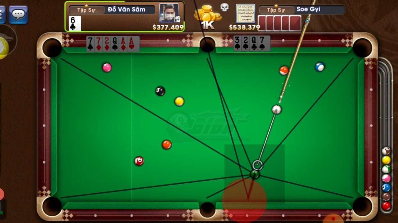 8 ball pool tool bida - youtube