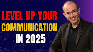 Listen to this if you want to level up your communication skills in 2025...By Yuval Noah Harari