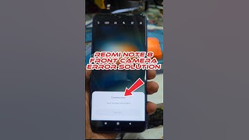 Redmi note 8 Front camera Error solution without CPU reballing.#shorts