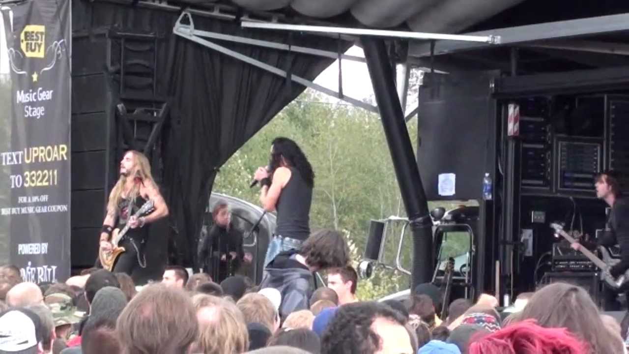 ROCK-N-ROLL GANGSTAR @ ROCKSTAR UPROAR AUBURN, WA. FOZZY, BLACK TIDE, ART OF DYING