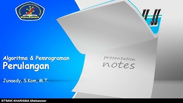 Kuliah Daring, MK. Algoritma dan Pemrograman I, Pertemuan Ke-10