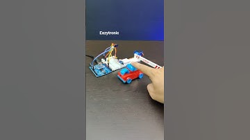 Automatic Toll Gate using IR Sensor & Arduino Uno #irsensor #arduinoprojects #tollgate #eazytronic