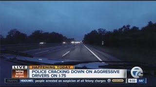 Police Crack Down On Aggressive Driving