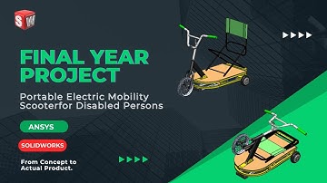 Portable Electric Mobility Scooter for Disabled Persons | Final Testing Video | Final Year Project.
