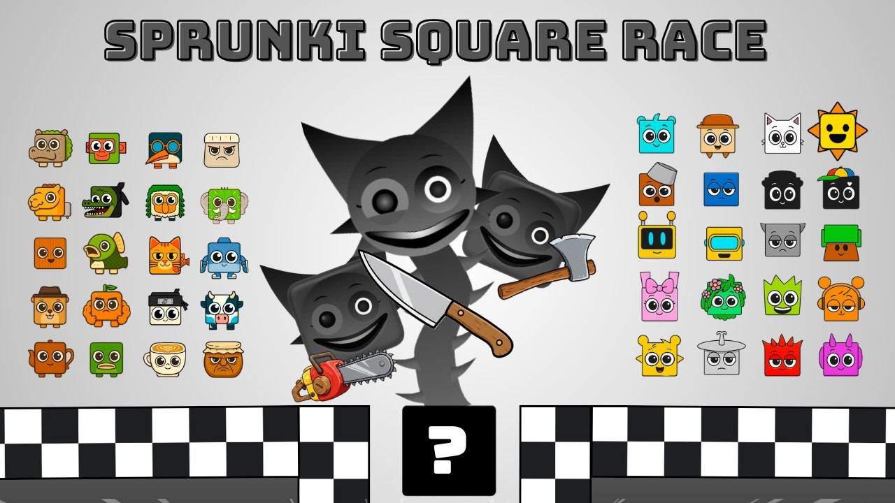 Square Race ZigZag Arena – Ultimate Stage Elimination