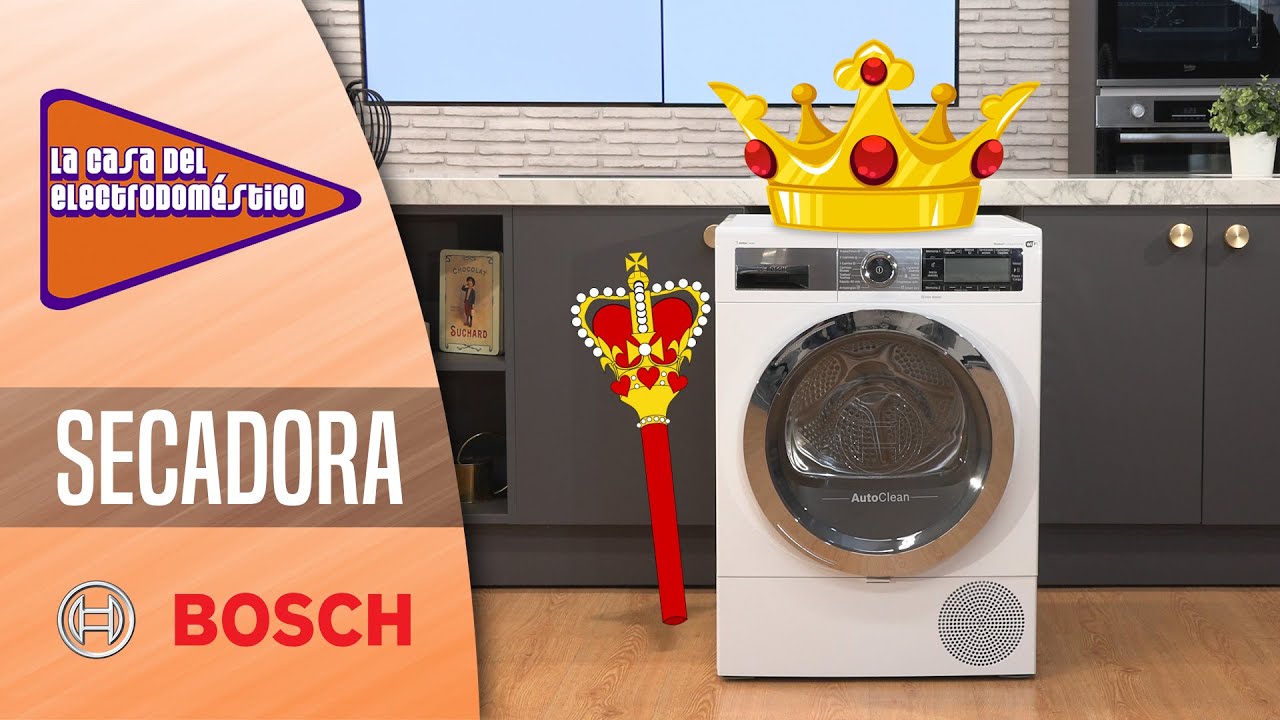 🌞BOSCH SECADORA WTX87EH0ES - HomeProfessional, 9 kg, A+++.