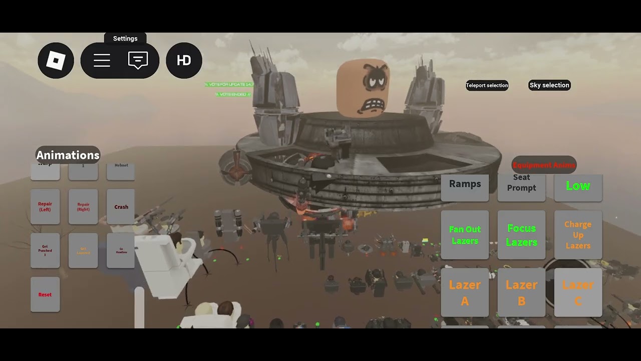 Astro G-Man and Mothership Remake