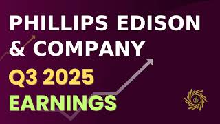 Phillips Edison & Company PECO Q3 2025 Earnings Call