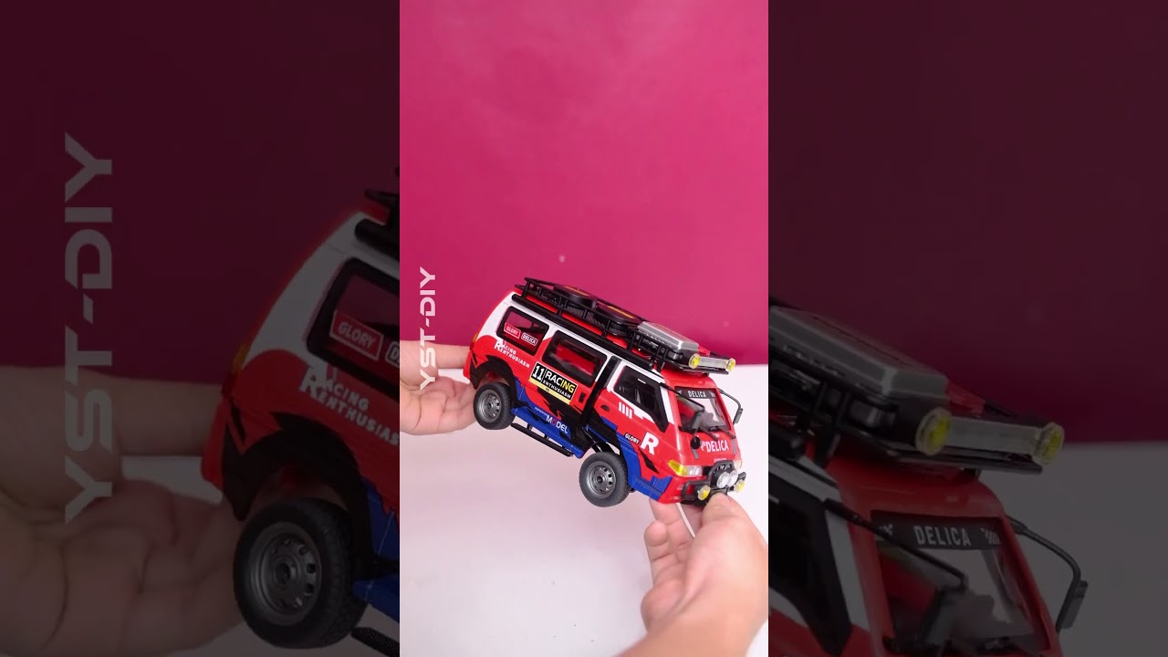 Unboxing RC CAR DELICA 
