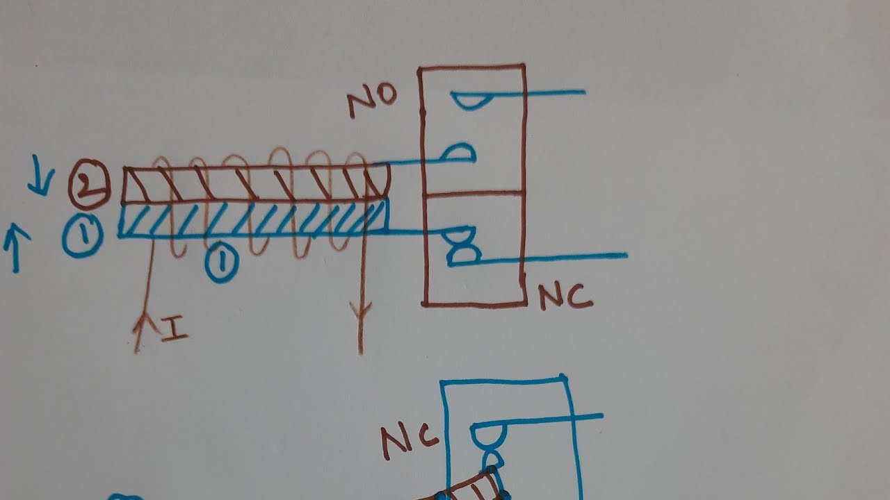 Bimetallic strip // working principle of thermal relay // overload