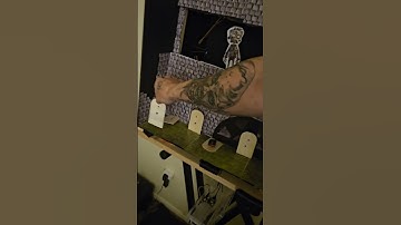 #arduinoprogramming #arduinodiy my laser target zombie game is almost completed!!!!!