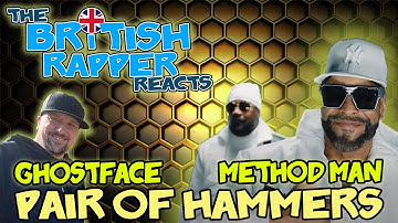 REACTING TO.. GHOSTFACE KILLAH & METHOD MAN - PAIR OF HAMMERS ! (The British Rapper Reacts)