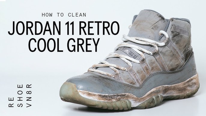 The Best Way to Clean Your Air Jordan 11's - YouTube