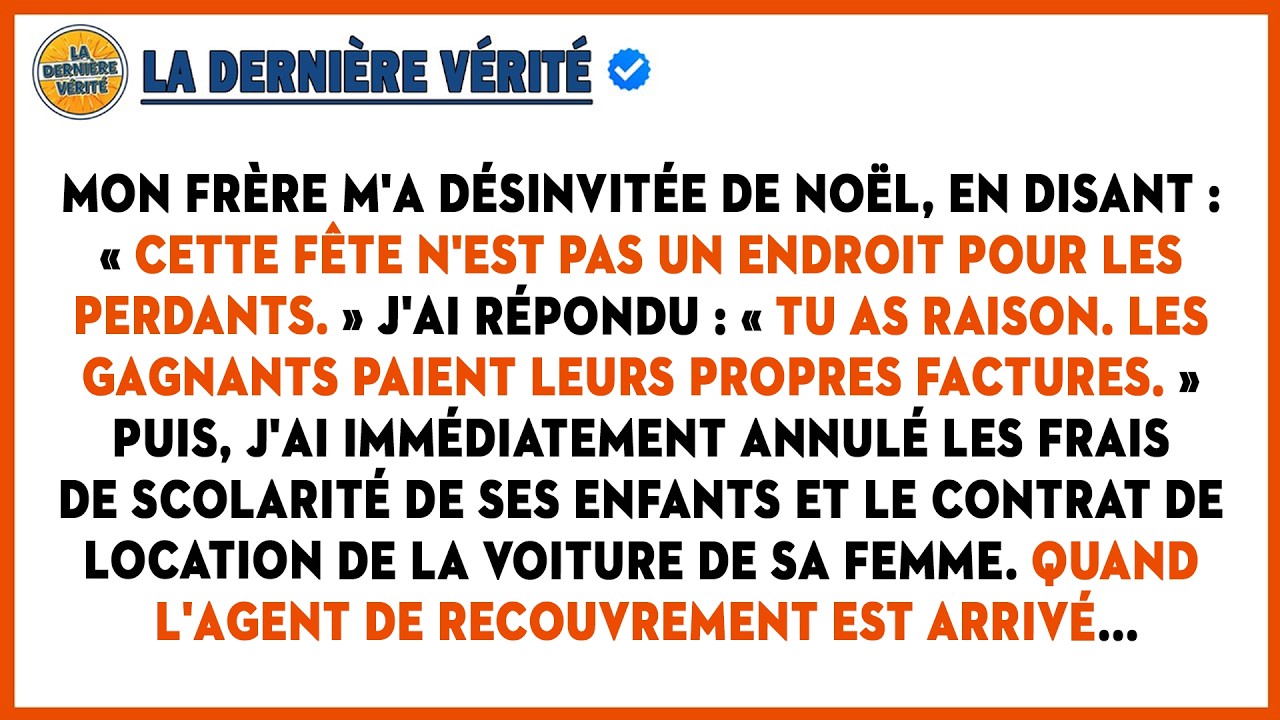 Mon Frère M'a Désinvité De Noël: 