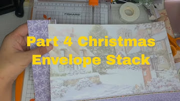 Christmas Envelope Stack Part 4 Prototype