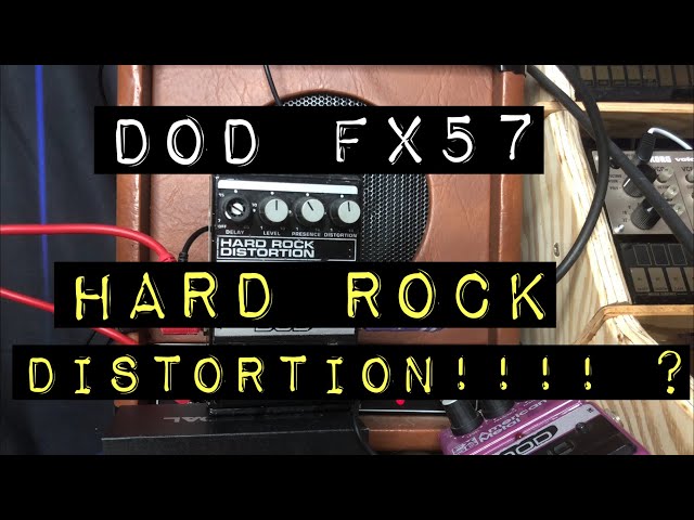 DOD FX57 Hard Rock Distortion ギターエフェクター DOD FX57 Hard Rock Distortion ギターエフェクター