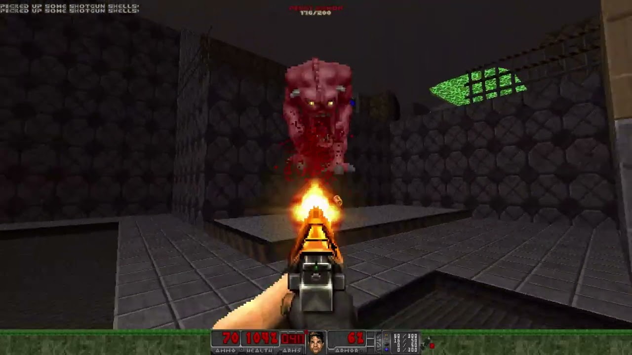 Brutal Freedoom - gameplay Horror FPS Sci-fi Action Military Gore