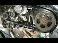 Susuki multicab f6a every timing mark replace new timing belt