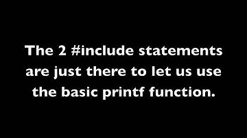 Hello World In C Quick Tutorial