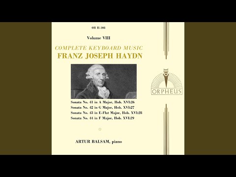 Watch Sonata No. 43 in E-flat Major, Hob. XVI.28: III. Finale. Presto on YouTube