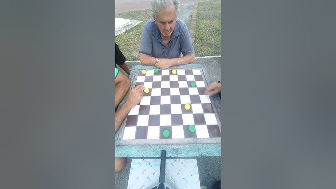 Golpe escondido de 5 pedras #jogodedamas #checkers #damas #chess