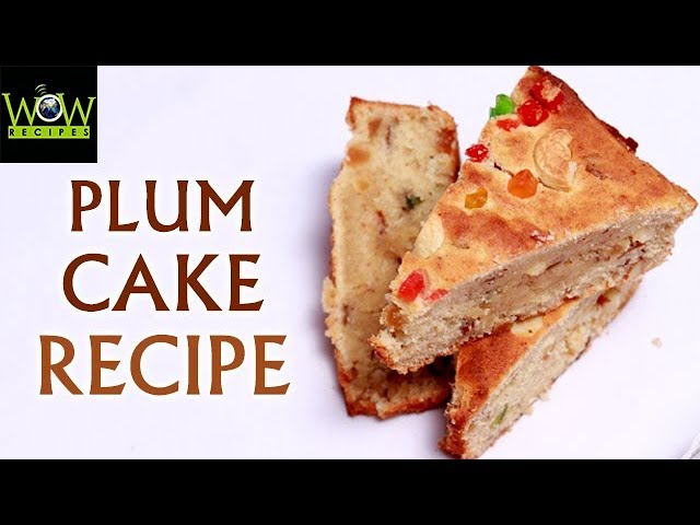 Plum Cake Recipe | Christmas Special Fruit Cake | How to Make Plum cake at Home? | WOW Recipes