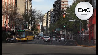 Avenida Jujuy desde el Auto - Buenos Aires, Argentina (HD)