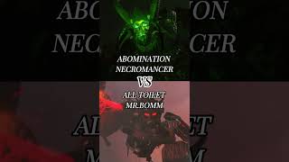 What if Abomination Necromancer VS Astro Junggernaut, Upgraded G-Man Toilet, Astro Toilet